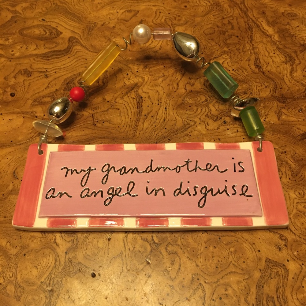 Sandra Magsamen Ceramic Wall Plaque